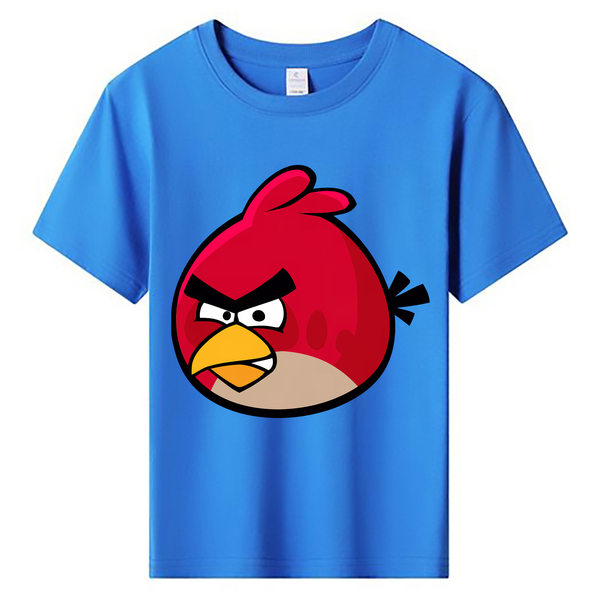 （画像用） Angry Birds アングリーバード 綿100％キッズTシャツ（フロントプリント）